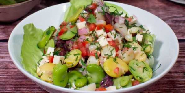 Ensalada tipo solterito