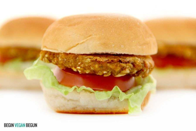 Mini hamburguesas de calabaza