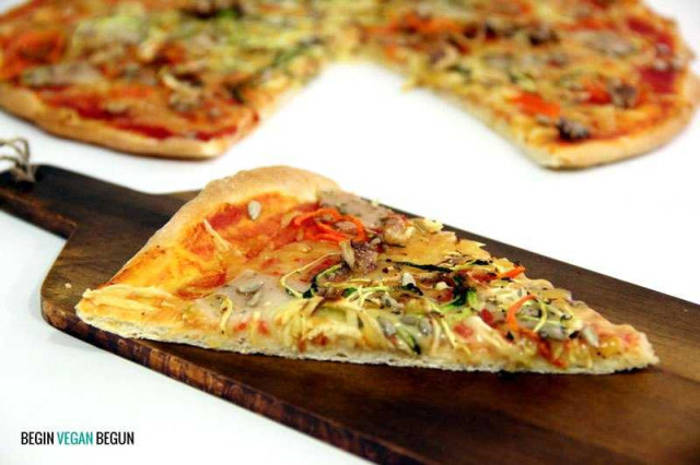 Pizza vegetal
