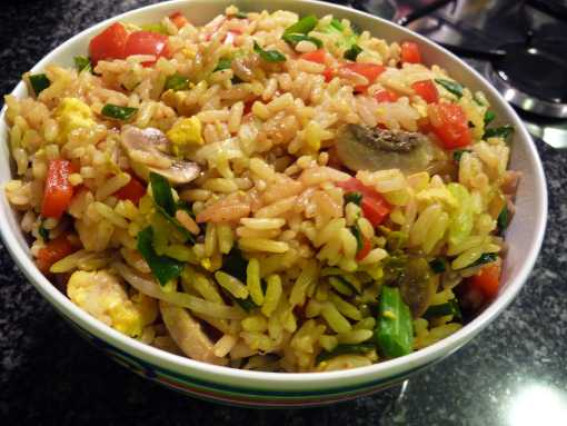 Arroz chaufa
