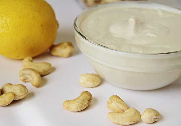 Mayonesa de anacardos