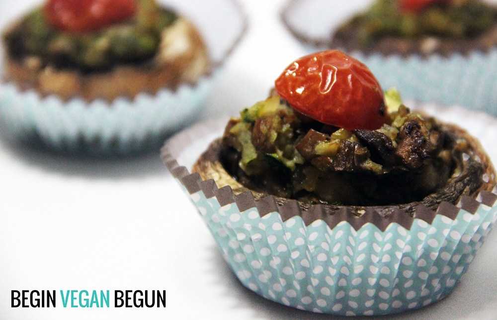 Champiñones rellenos