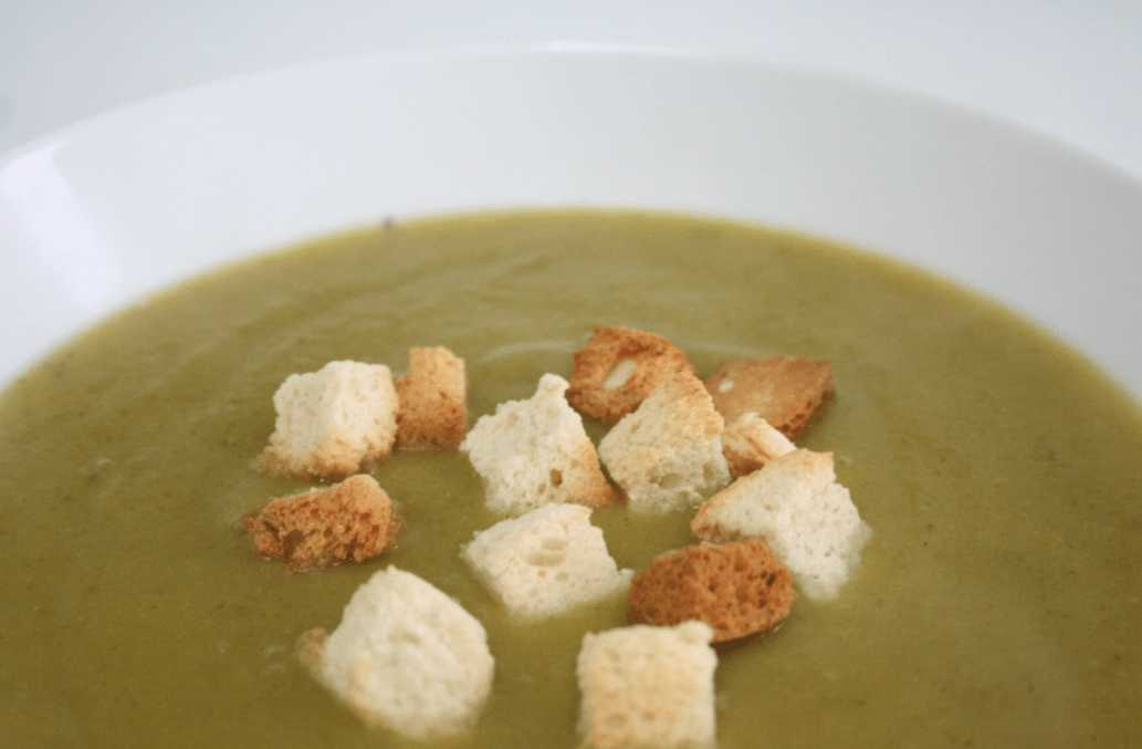 Crema de zapallito italiano