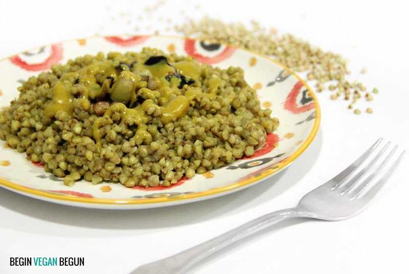 Trigo sarraceno al curry