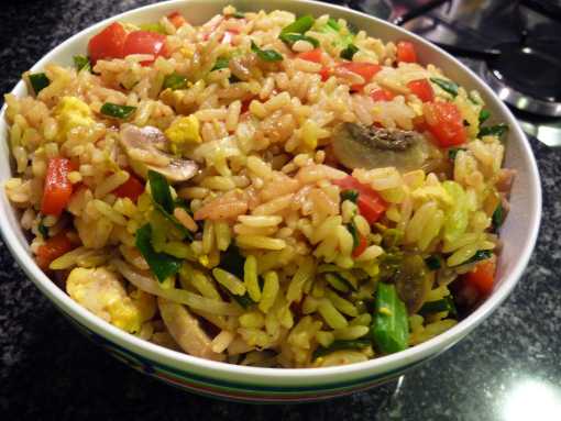Arroz chaufa