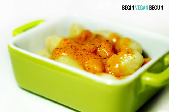 Ñoquis con salsa de tomate