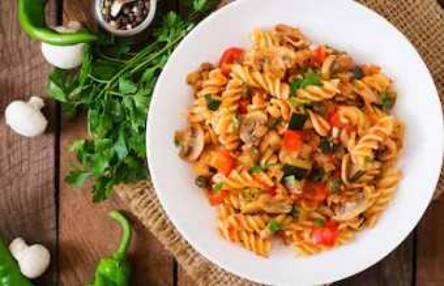 Salteado de Pastas con Verduras