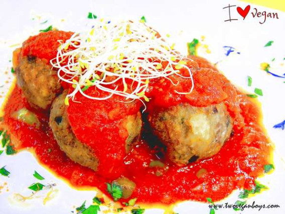 Albóndigas de berenjenas