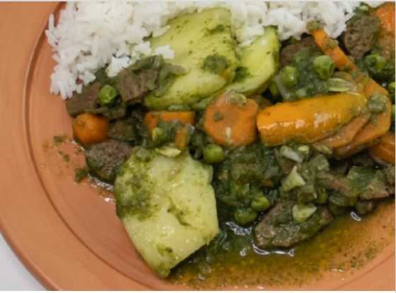 Seco  de carne de soya