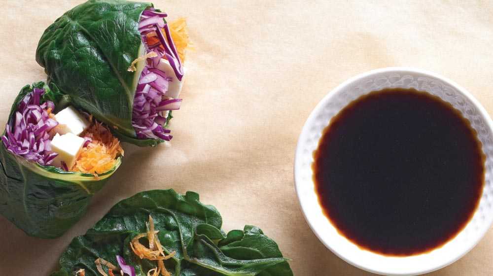 Wraps de vegetales y tofu