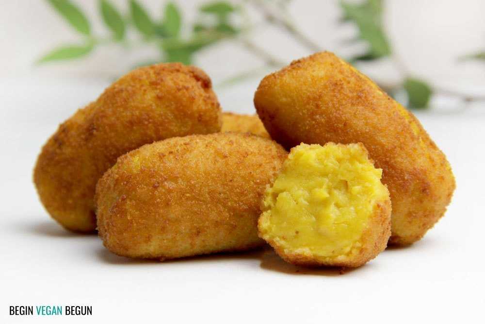 Croquetas de zanahoria y curry