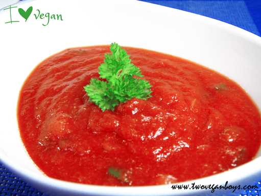 Salsa de tomate casera
