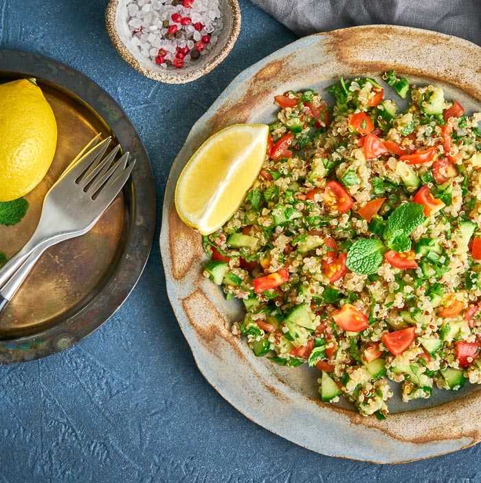 Ensalada tabulé con quinua